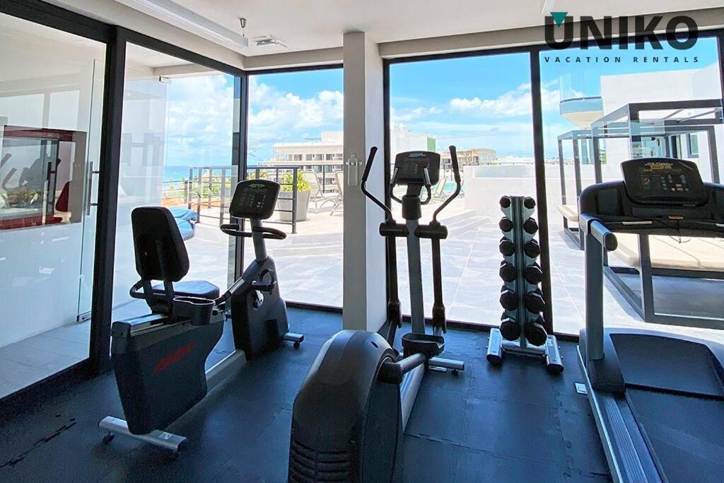 1 Block To The Beach 2Br 6Pax Rooftop Pool King Bed Playa del Carmen Exteriör bild