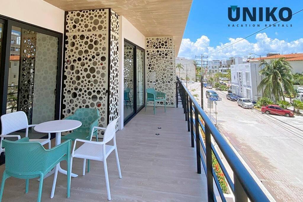 1 Block To The Beach 2Br 6Pax Rooftop Pool King Bed Playa del Carmen Exteriör bild