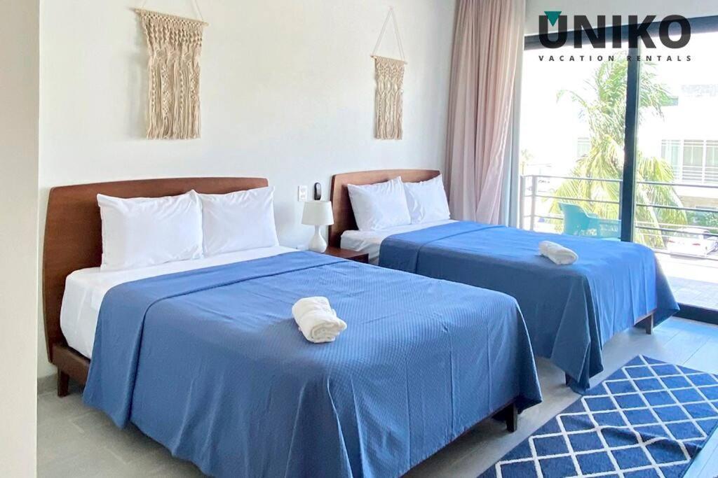 1 Block To The Beach 2Br 6Pax Rooftop Pool King Bed Playa del Carmen Exteriör bild