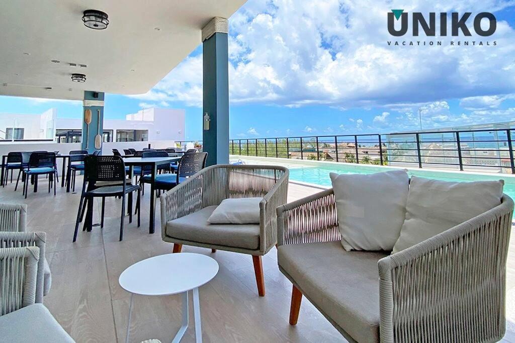 1 Block To The Beach 2Br 6Pax Rooftop Pool King Bed Playa del Carmen Exteriör bild